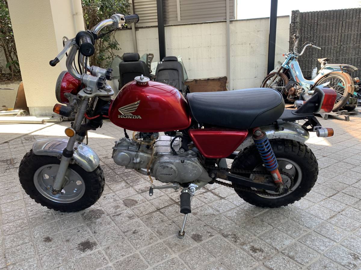 モンキー Z50J 早矢仕 乗り物館 4L 6V カヤバ 当時物 (検 ゴリラ AB27 