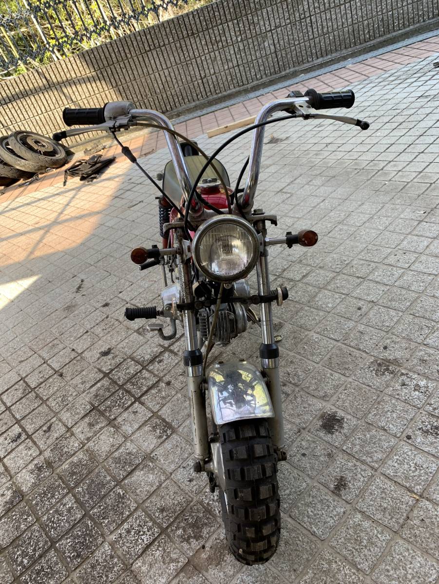 モンキー Z50J 早矢仕 乗り物館 4L 6V カヤバ 当時物 (検 ゴリラ AB27
