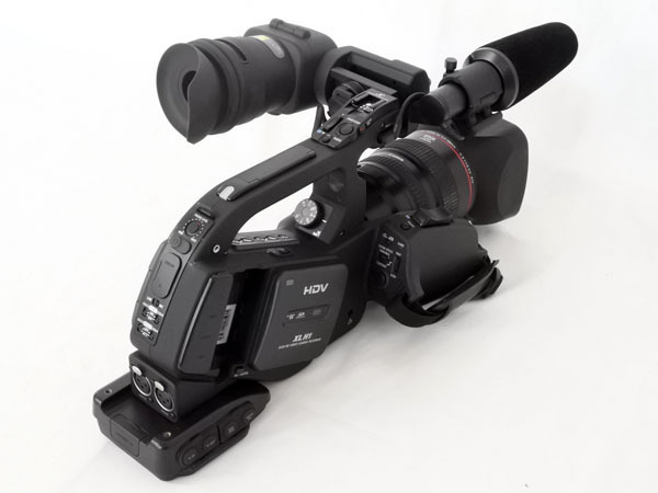 ACB-DC278 Canon XL-H1 キャノン デジタルビデオカメラ 2005年製 プロ用 業務用 20倍光学ズーム HDV 動作未確認 現状お渡し ジャンク品