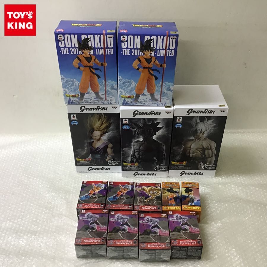 ドラゴンボール Grandista、World Collectable Diorama Vol.2 他 