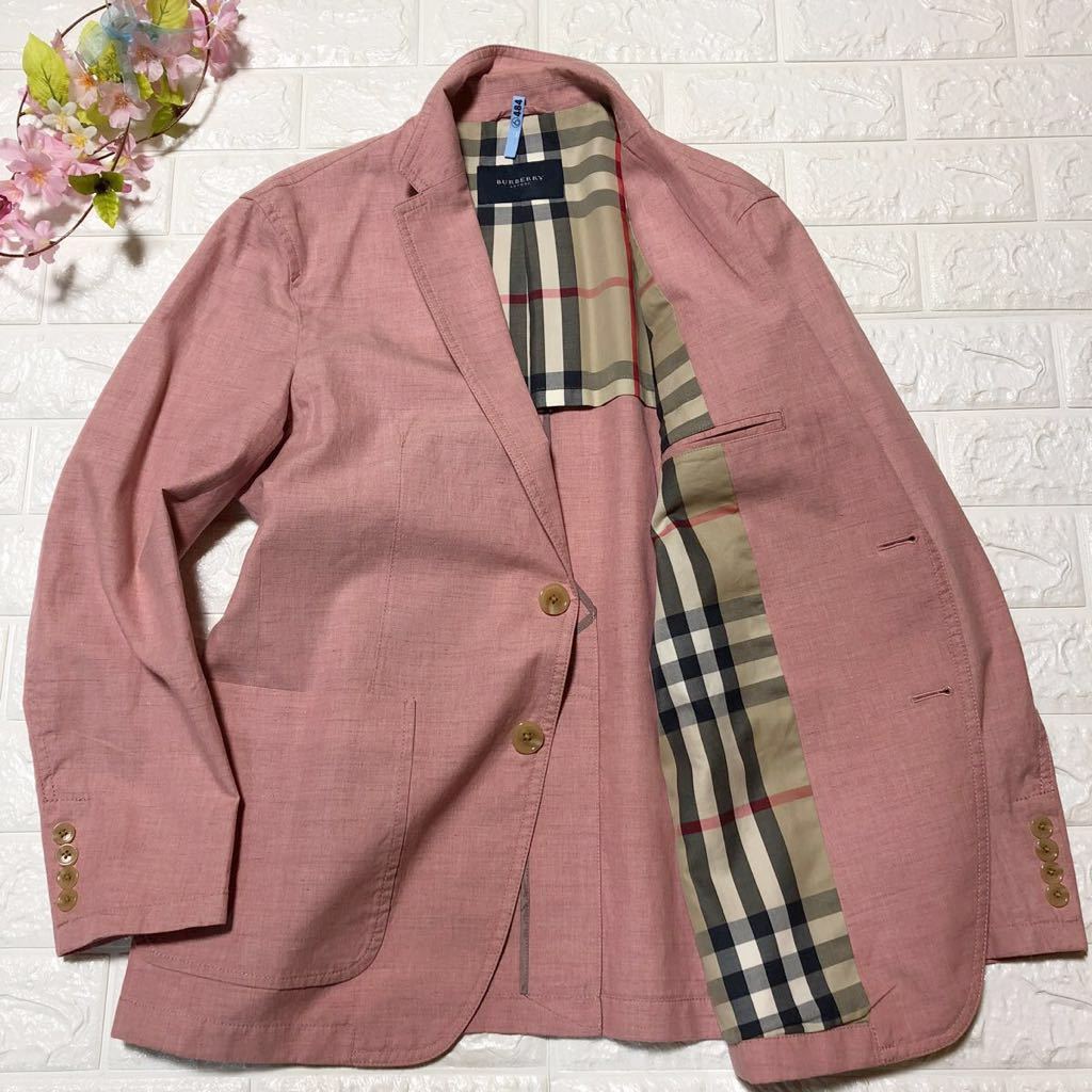 バーバリー トレンチコート ☆美品/クリーニング済！リネン混/ノバ