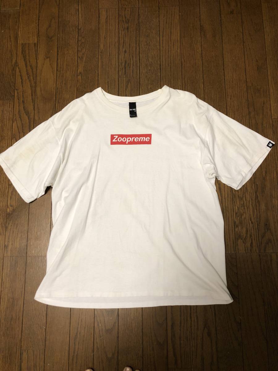 SUPREME シュプリーム×ZOO YORK ZOOPREME BOXロゴ半袖Tシャツ XL(XL 