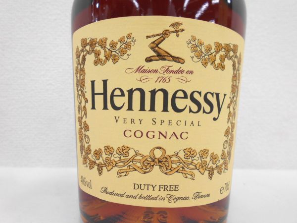 古酒 2本 セット Hennessy VERY SPECIAL VS COGNAC ヘネシー ベリー
