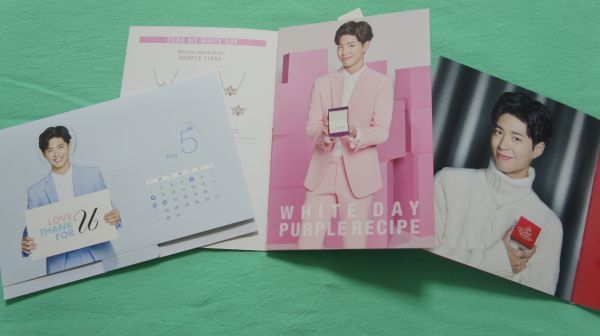 レア！パク・ボゴム☆「J.ESTINA」 ミニ カタログ パンフ 3点 韓国 非売品