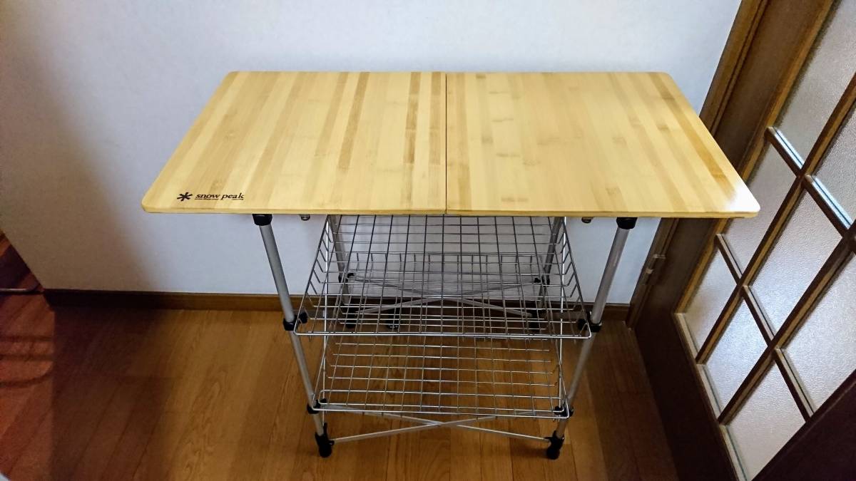 スノーピーク フィールドキッチンテーブル竹 CK-012T peak snow 公式