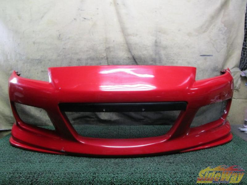 X_RX-8(SE3P)社外FRPフロントバンパー011S RX-8 SE3P バンパー FRP