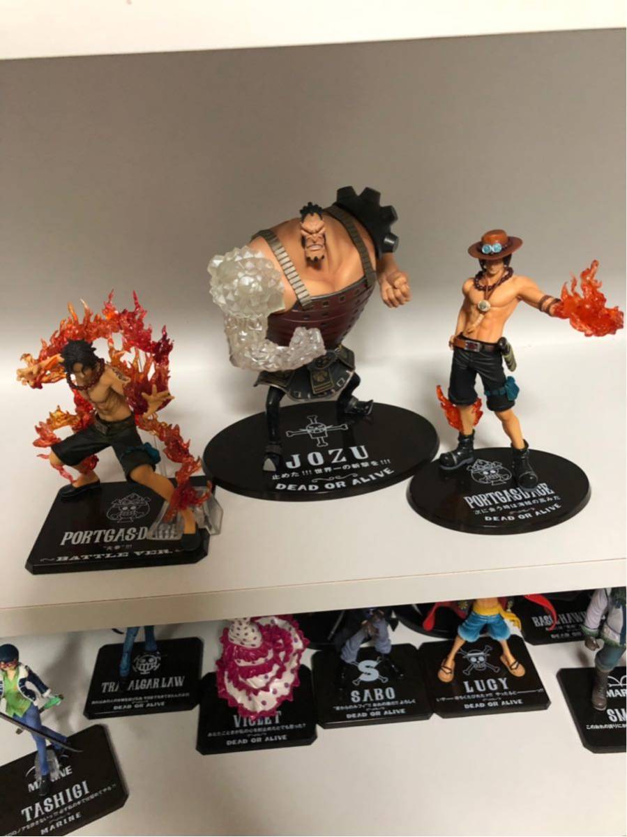 ワンピースフィギュア ジョズ エース エース セット。_1