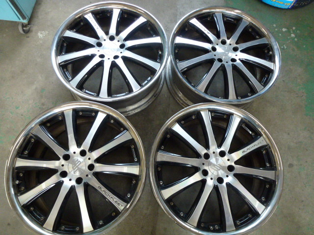 DADツェンレインZ10 20インチアルミホイールのみ4本 20x8.5j+45 5H
