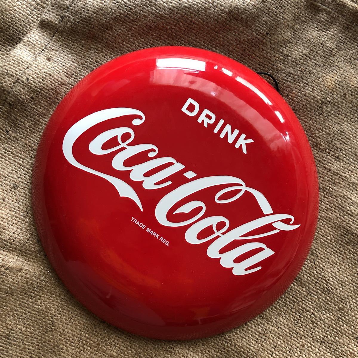 コカコーラ 看板 Coca-Cola ホーロー看板 ビンテージ コーラ 昭和