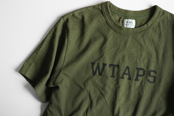 WTAPS SPOT Tシャツ OLIVE Lサイズ ダブルタップス　オリーブ S 15AW DESIGN WTAPS 02 | ダブルタップス⁄WTAPS ロゴTシャツ10 T-Shirt