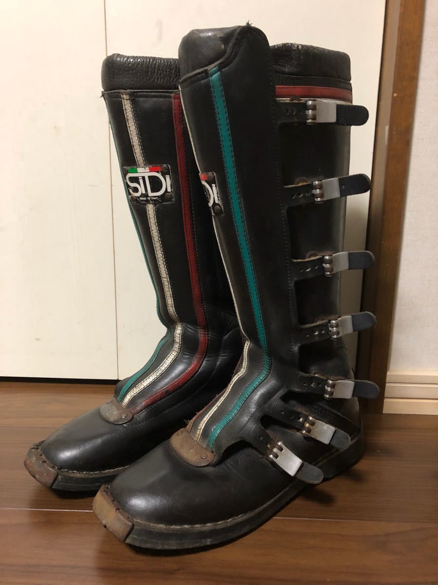 SIDI ビンテージ 7バックルブーツ ビンテージモトクロス joel robert