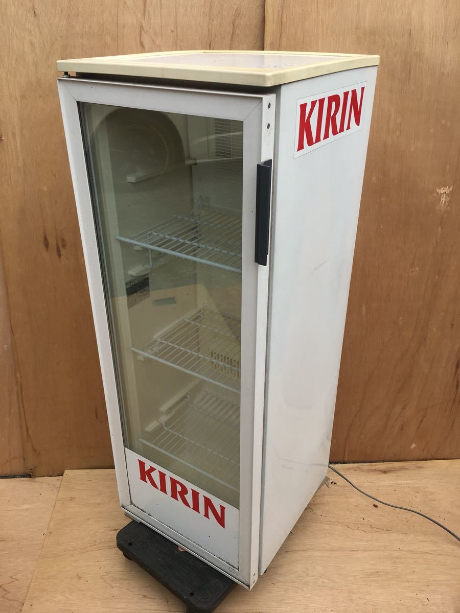 動作確認済 売り切り格安スタート 【KIRIN ショーケース 冷蔵庫 】レトロ アンティーク キリン コカコーラ
