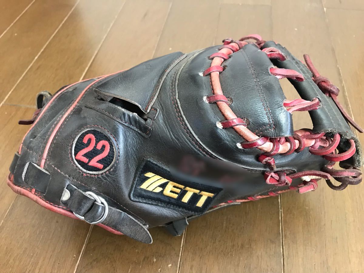 中古 硬式用 ZETT プロステイタス キャッチャーミット ゼット PROSTATUS