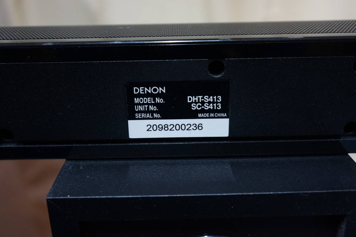 DHT-S413 ホームシアターシステム DENON 動作確認済DENON DENON