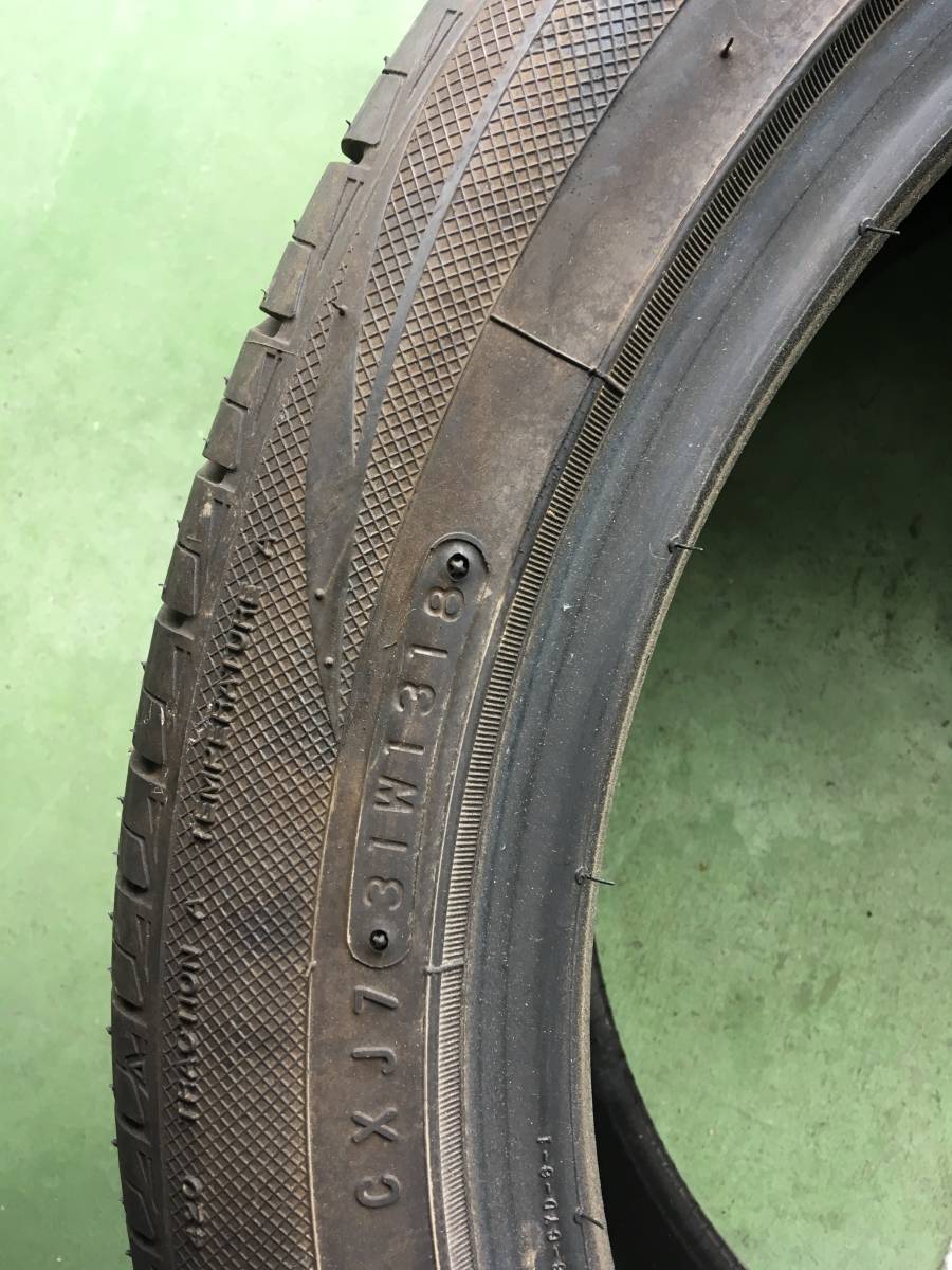 【中古】2018年製造 トーヨータイヤ ナノエナジー3 225/45R18４本セット_2