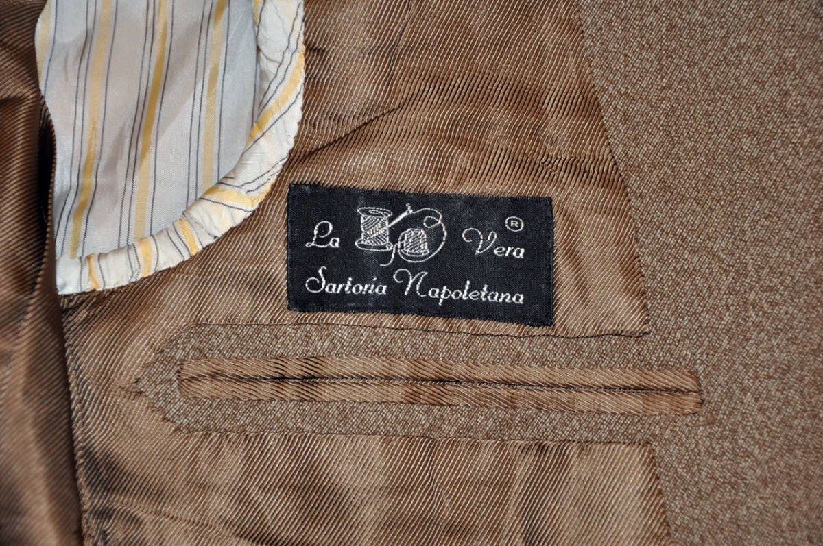 80% off 美品 la vera sartoria napoletana ラヴェラサルトリア
