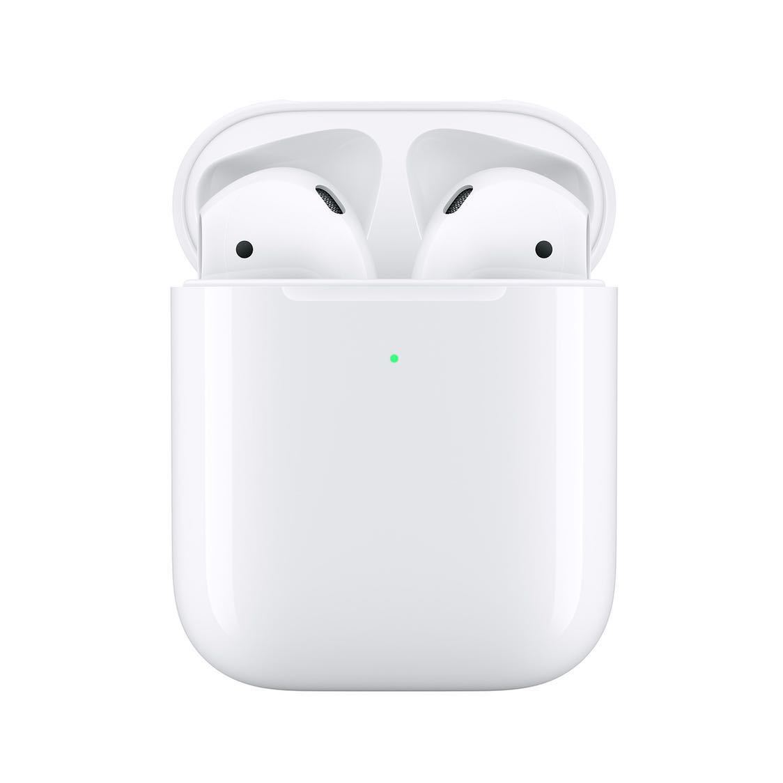 美品 Apple 新型 第2世代 AirPods with Charging Case MV7N2J/A エアポッズ 送料込み 2019