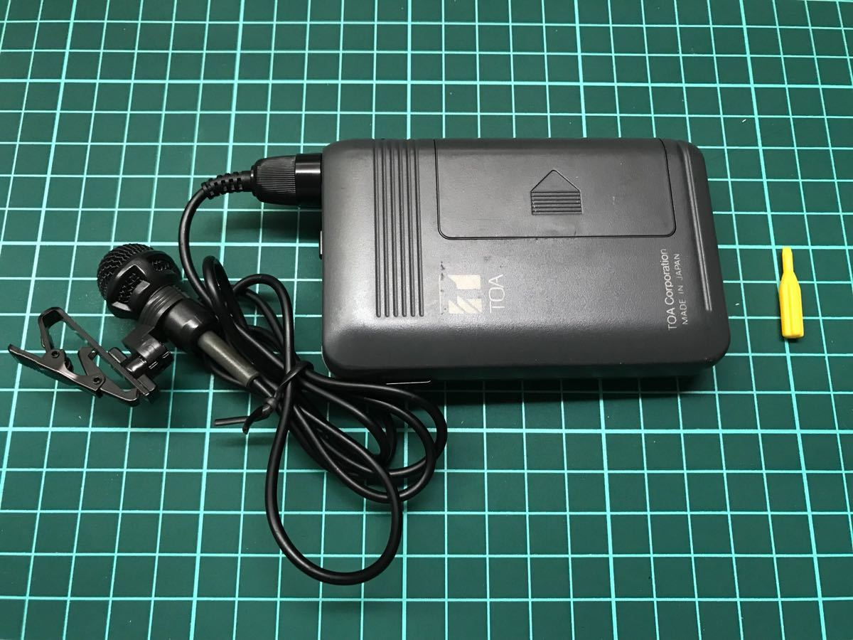 正規品，高品質 TOA WM-1310 ワイヤレス ピンマイク