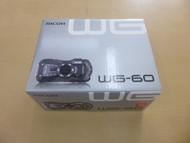 ☆新品未使用☆デジカメ☆リコー/RICOH WG-60 (レッド)☆SDカード4GB