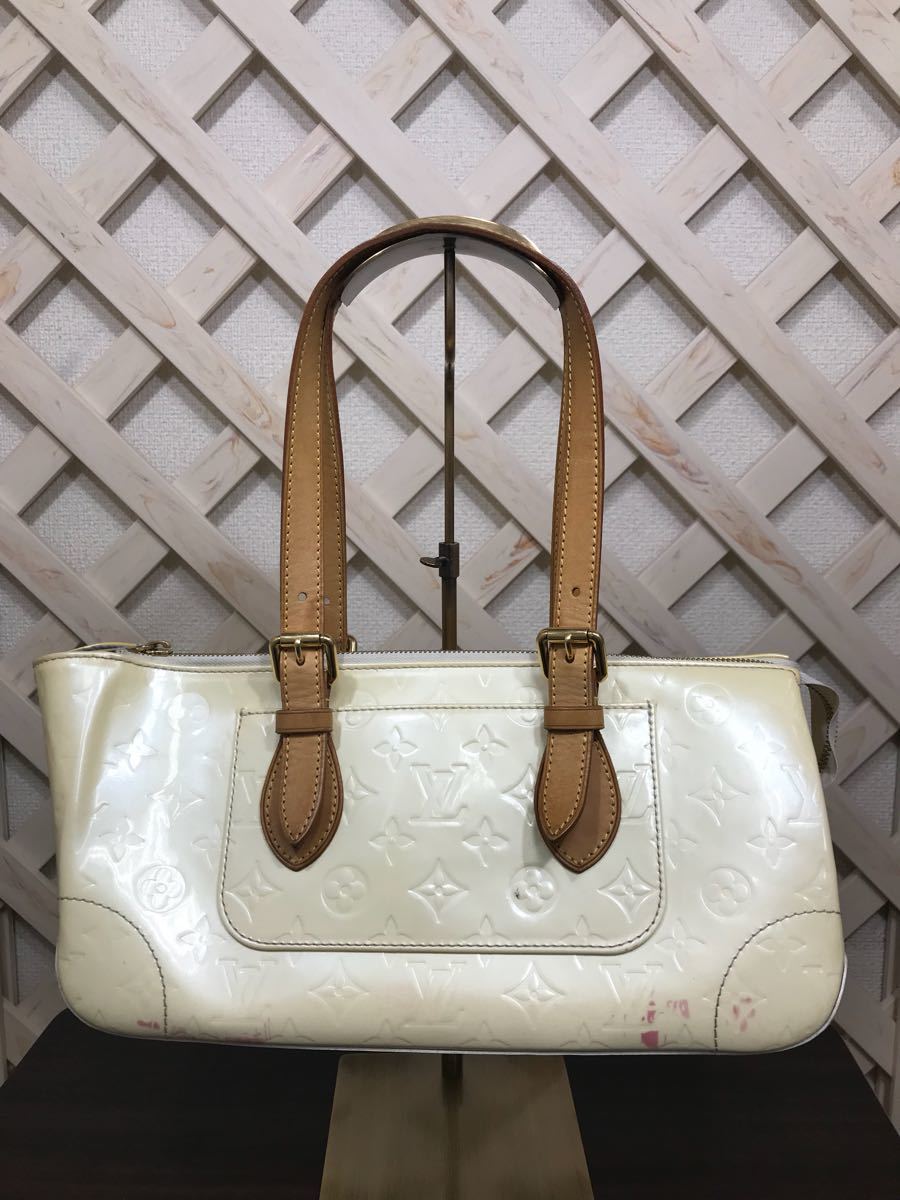 人気，高品質 ルイヴィトン LOUIS VUITTON モノグラム ヴェルニ ペルル バッグ ローズウッド アヴェニュー モノグラム エナメル(ハンドバッグ)｜売買されたオークション情報、yahooの商品情報をアーカイブ公 かばん、バッグ