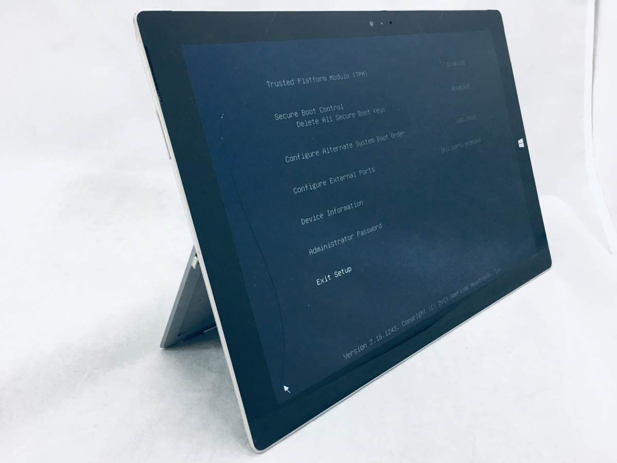 [ジャンク品]SurfacePro3 (i5/8GB/256GB)純正キーボード ジャンク】Microsoft SurfacePro3 / 256GB / 8GB / 高速SSD搭載 / 大