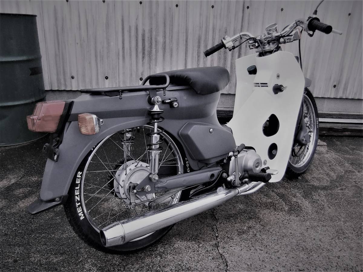 投稿詳細｜MOTOCLE スーパーカブ50カスタム 角目 実働 ローダウン
