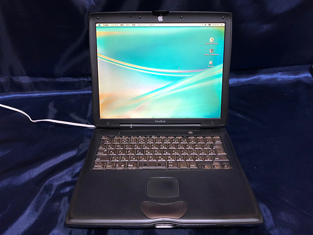 Apple PowerBook Pismo PowerPC G3 400MHz PowerPC 750 1GBメモリ OS X（Classic OS 9.2）イラレ8.0 フォトショ5.5_1