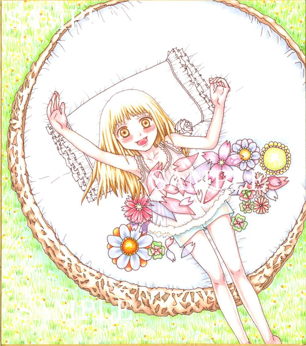 オリジナル 手描きイラスト おやゆび姫 大色紙 手描きイラスト 売買されたオークション情報 Yahooの商品情報をアーカイブ公開 オークファン Aucfan Com