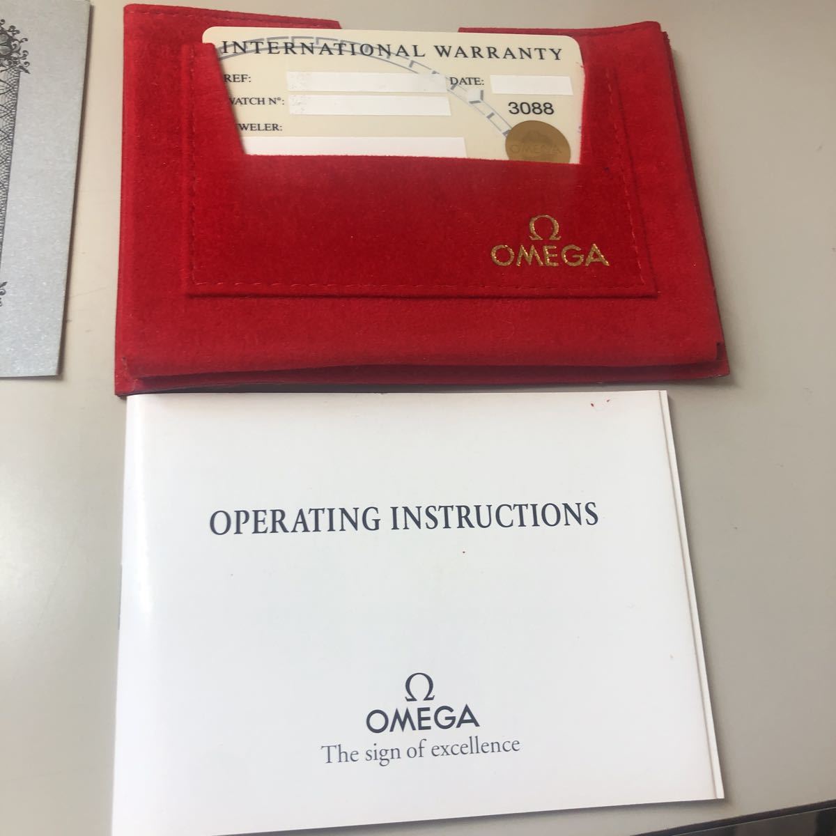 美品 オメガ Ω OMEGA 高級腕時計 飾り箱 レディース 外箱付き 保証書 取扱説明書 ノベルティ付き 1円スタート_4