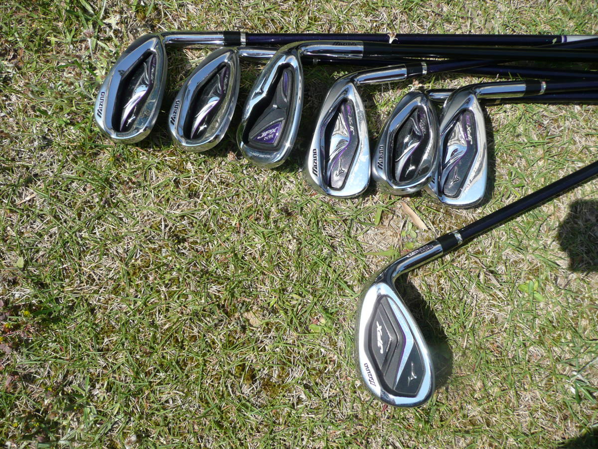 ミズノ JPX EⅢ FORGED フォージド #6-PW-S、 JPX FORGED 48°/6° 計7本 純正カーボン MI-200 (R)