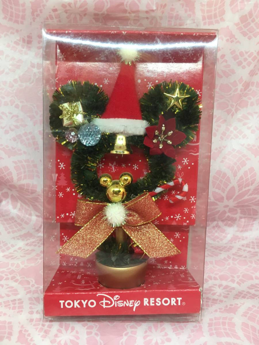 ディズニー ミッキー型 クリスマスツリー TDR_1