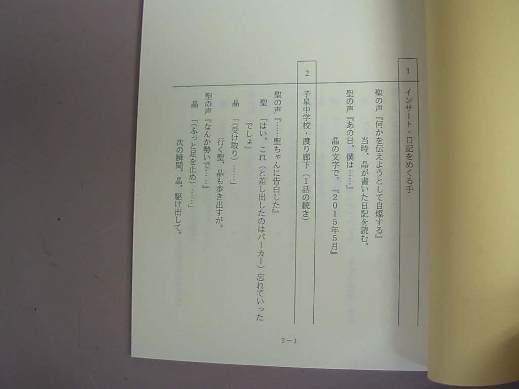 台本 中学生日記 準備稿 ２話 有村架純 岡田健史 町田啓太 吉田羊 小野莉奈 若林時英 台本 売買されたオークション情報 Yahooの商品情報をアーカイブ公開 オークファン Aucfan Com
