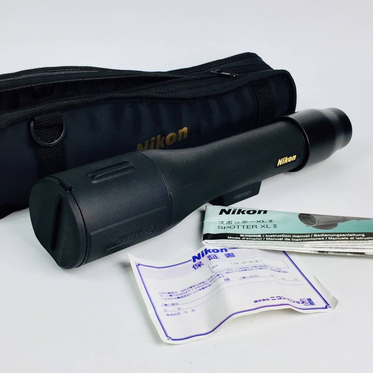 Nikon spotter xl ニコン ス ポッター スコープ スポッターXL II