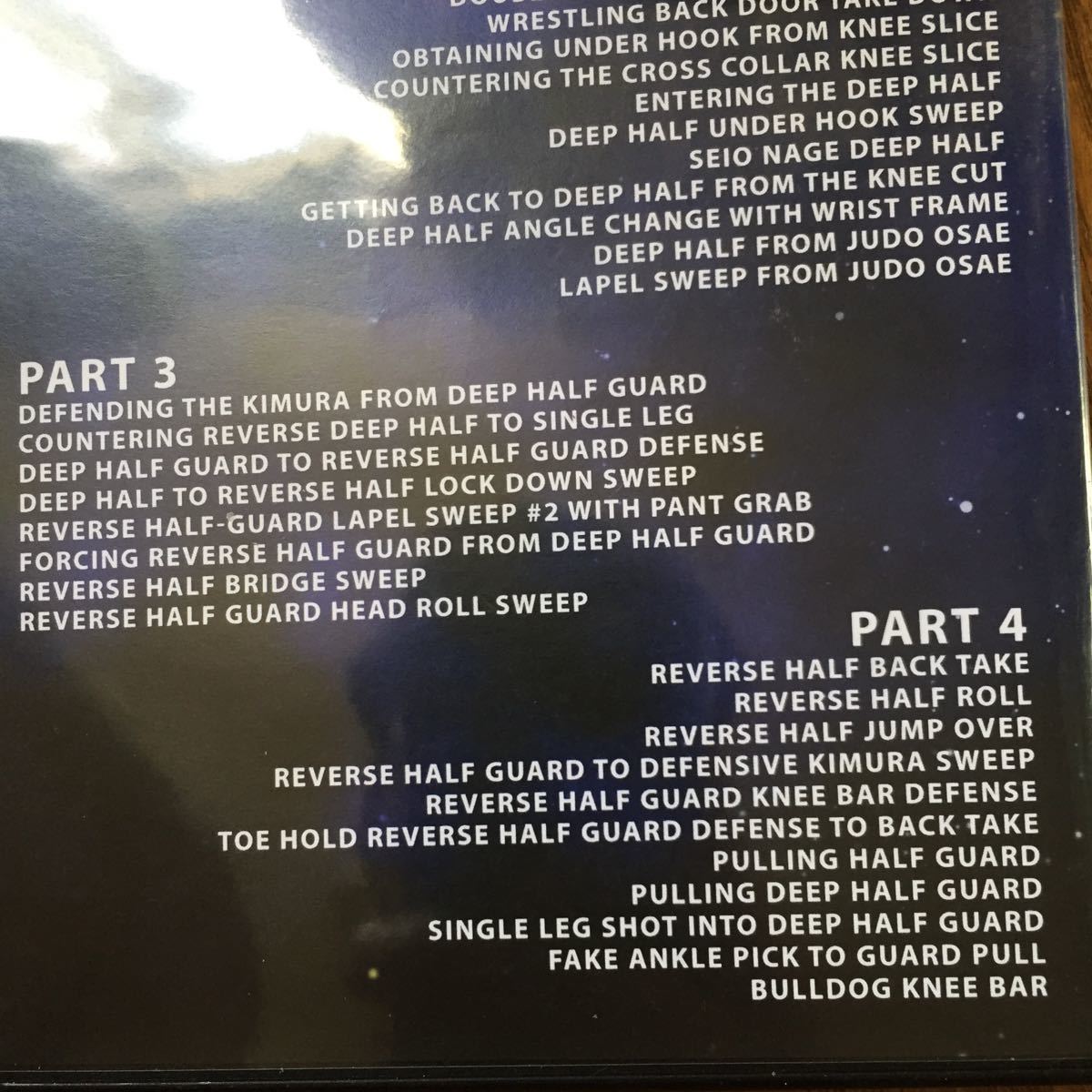 柔術DVD THE FAR EAST HALF GUARD THE FAR EAST HALF GUARD 柔術 DVD