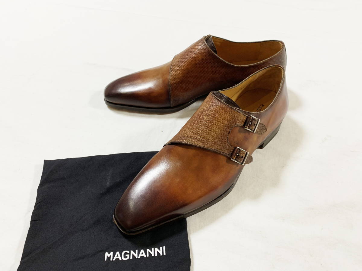人気SALE，お得 【新品未使用】MAGNANNI マグナーニ☆ダブルモンク