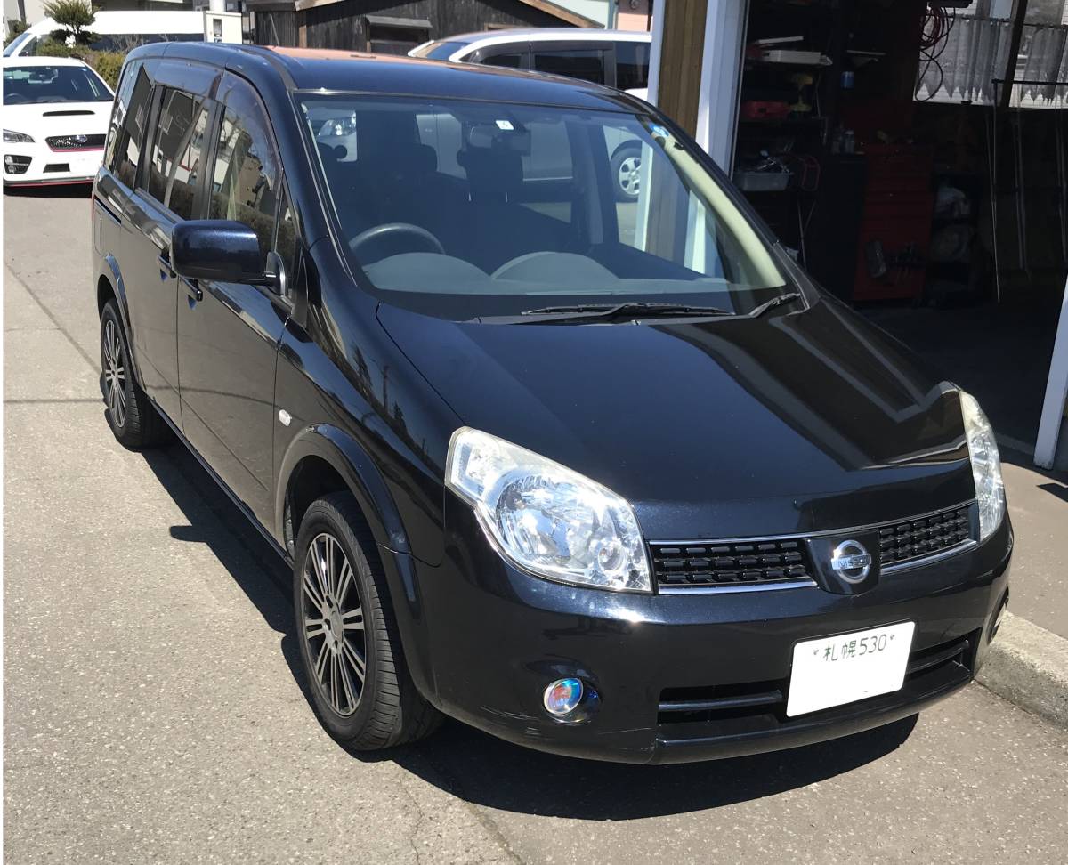 北海道札幌市H17年式 B30ラフェスタ4WD7人乗 メモリーナビETC