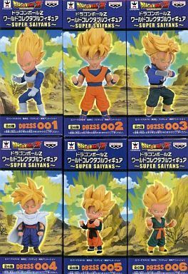 作品別 ドラゴンボールZ【全6種】コレクタブルフィギュア SUPER SAIYANS