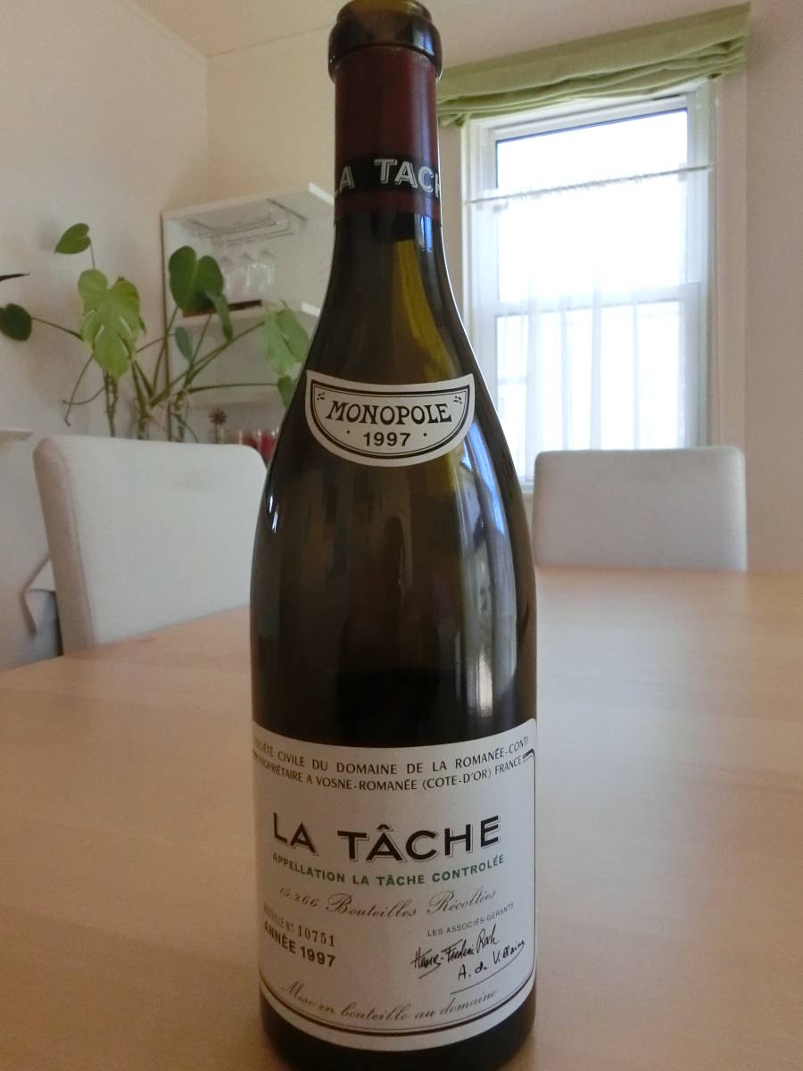 未開栓】DRC LA TACHE ラ・ターシュ 1997 ROMANEE-CONTI ドメーヌ・ド