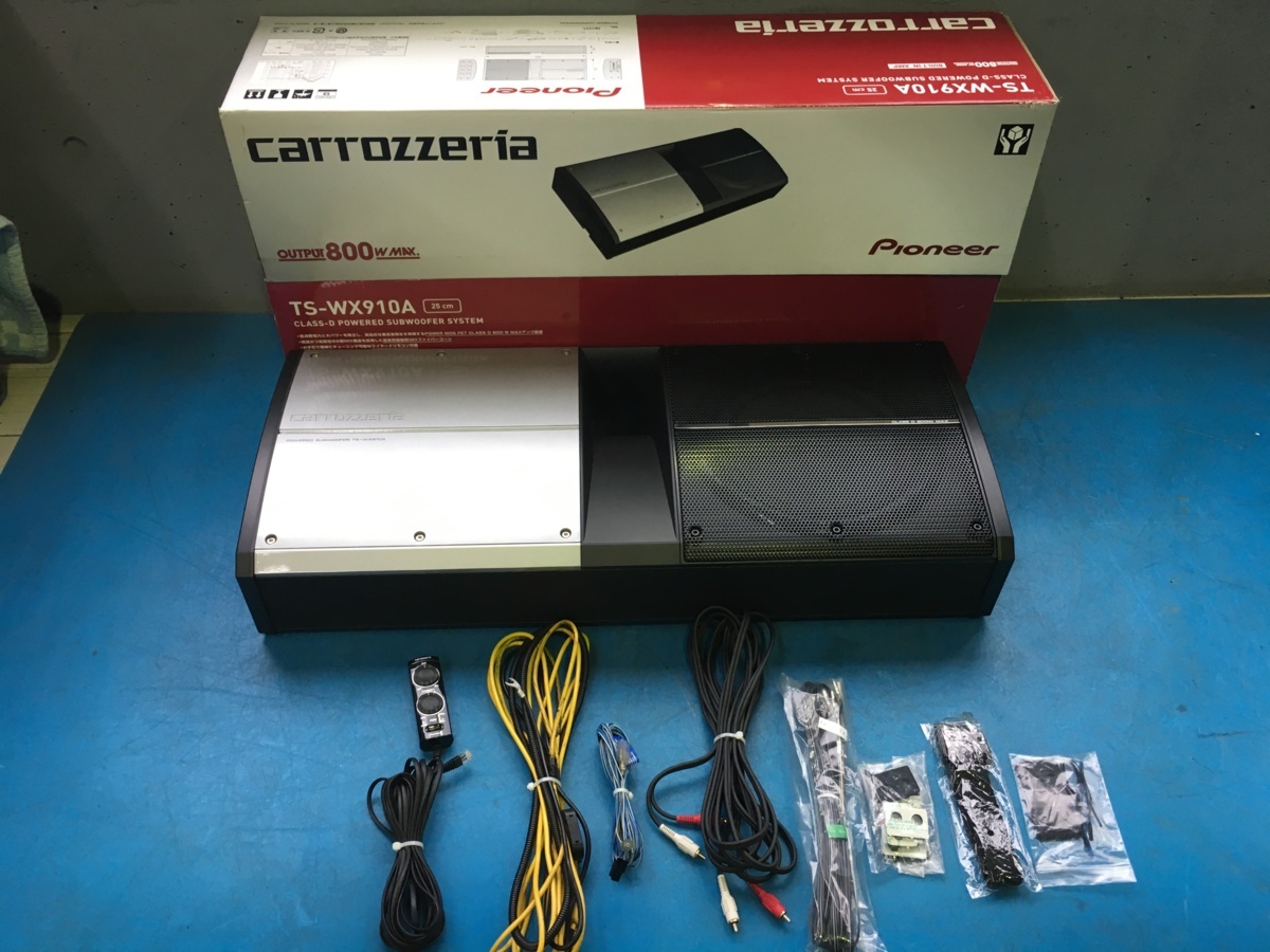 carrozzeria パワードサブウーファー TS-WX910A TS-WX910A｜サブ