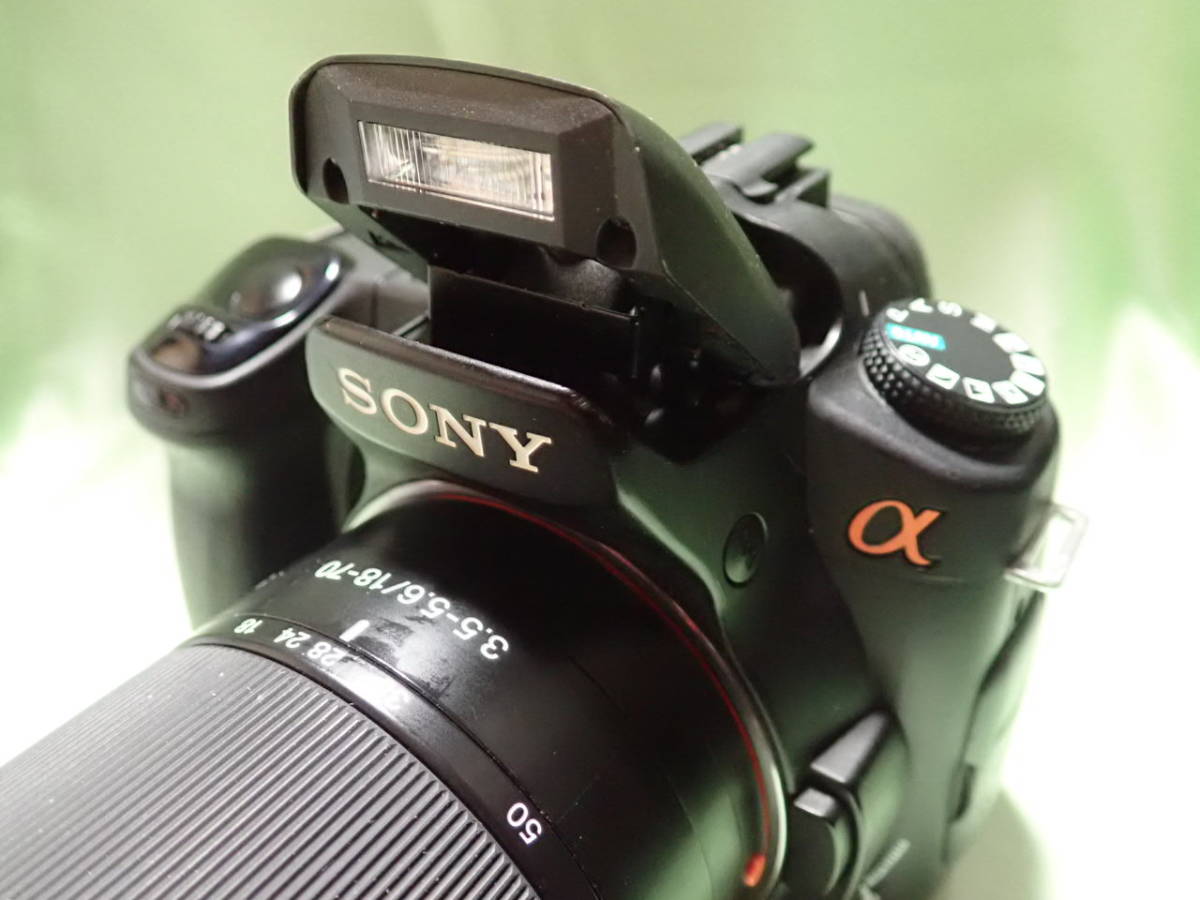 SONY ☆SONY デジタル一眼レフカメラ DSLR-A350 α350 本体 レンズ2本 