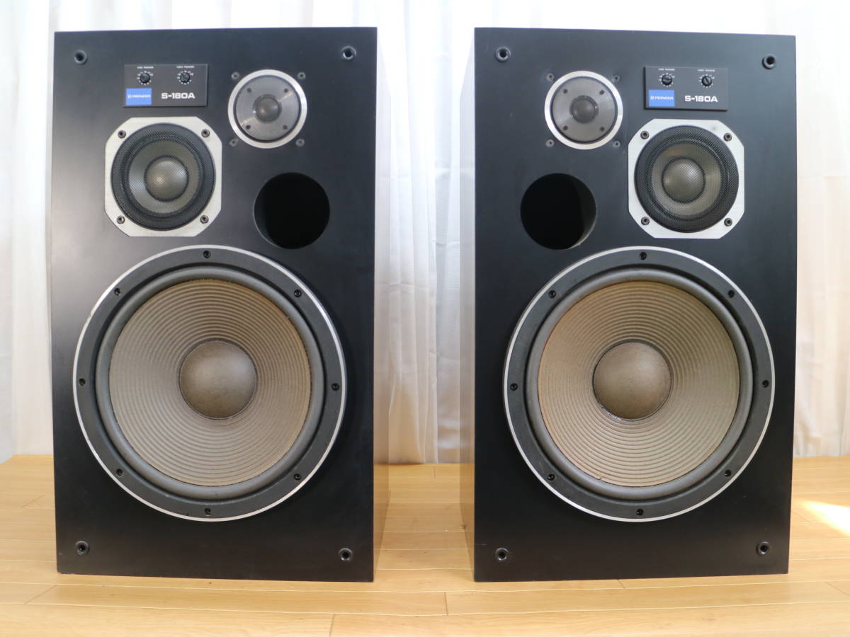 PIONEER - S 180 A スピーカーペア (A-192) Pioneer S-180A スピーカー