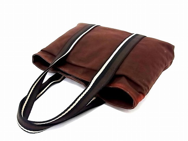 エルメス HERMES 1円 トロカホリゾンタル トートバッグ トロカ