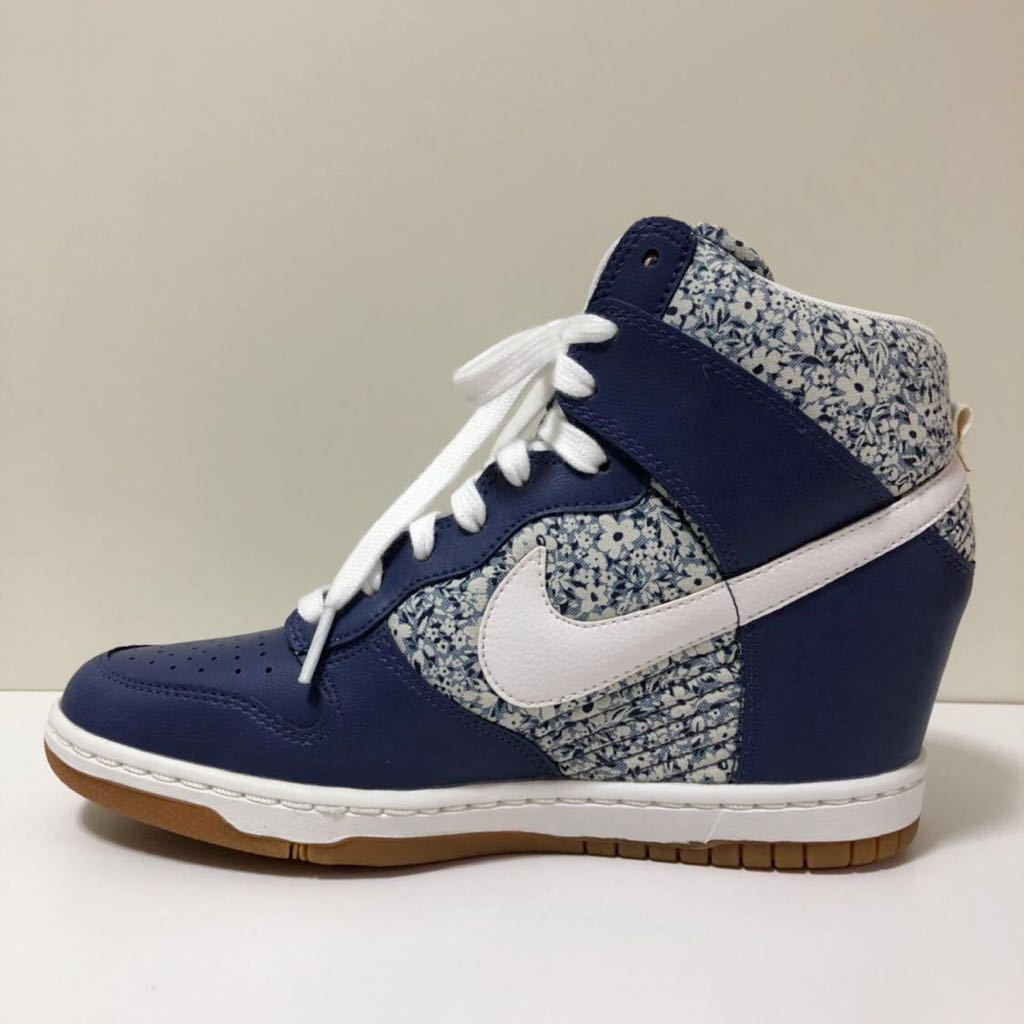 Nike Liberty インヒールスニーカー Wmns Dunk Sky Hi Lib Qs ナイキ リバティ ダンク スカイ ハイ レディース 靴 シューズ 25 0cm 25 0cm 売買されたオークション情報 Yahooの商品情報をアーカイブ公開 オークファン Aucfan Com