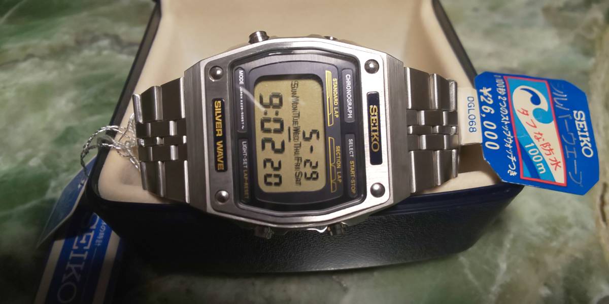 稀少 セイコー デジタル シルバーウェーブ A229-5050 DGL068 