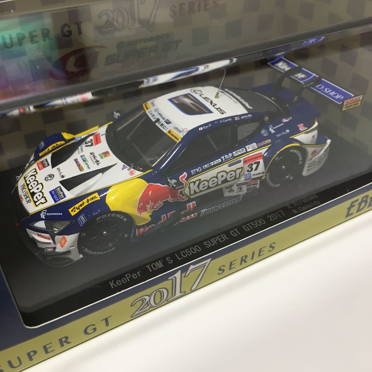 1/43 EBBRO製 keeper TOM'S LC500 2017_1