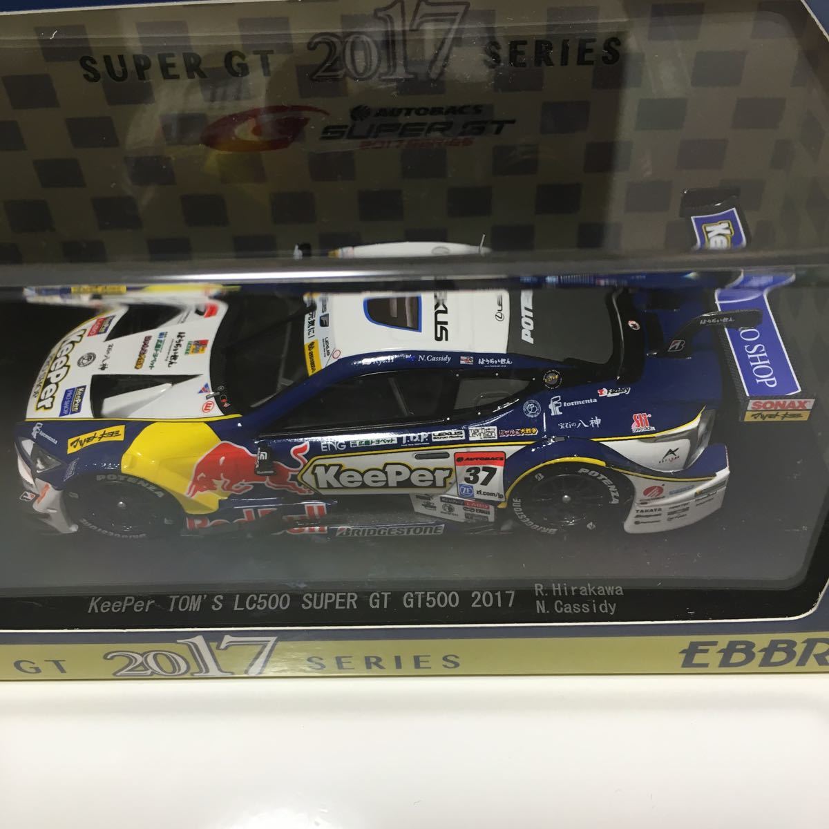 1/43 EBBRO製 keeper TOM'S LC500 2017_2