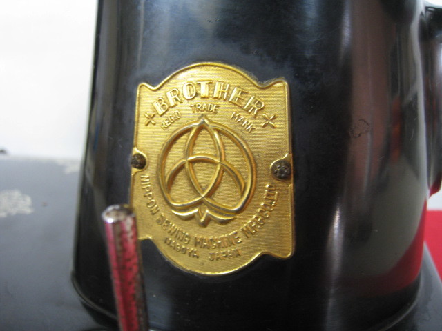 6・10) □2 アンティークミシン ブラザーミシン インテリア オブジェ