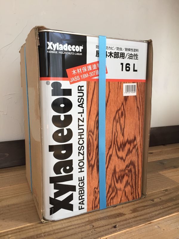 【新品未使用】キシラデコール16L ＃111ウォルナット ☆大阪ガス