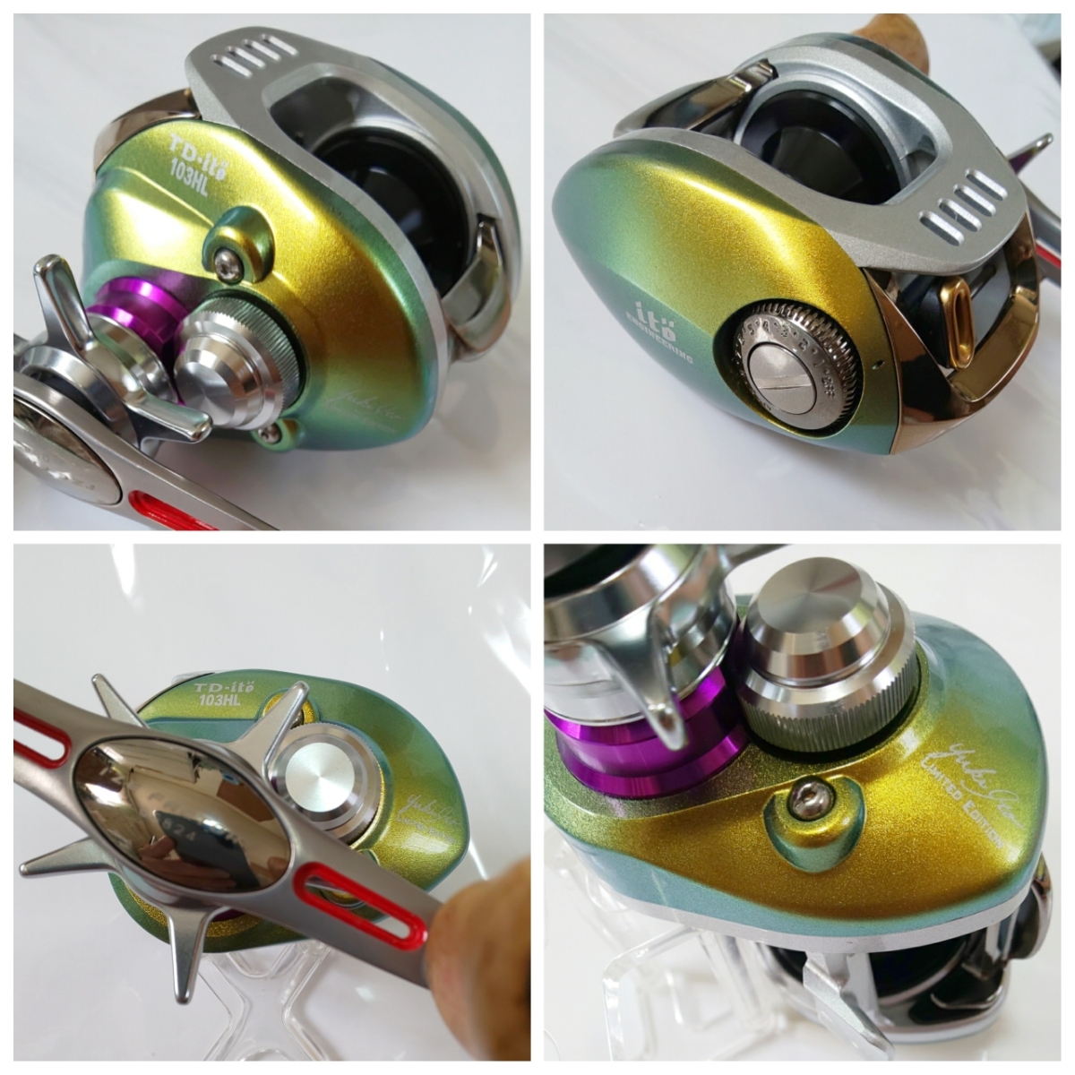 ダイワ × メガバス TD-ito 103HL【美品】Daiwa × Megabass TD-Z 左巻き