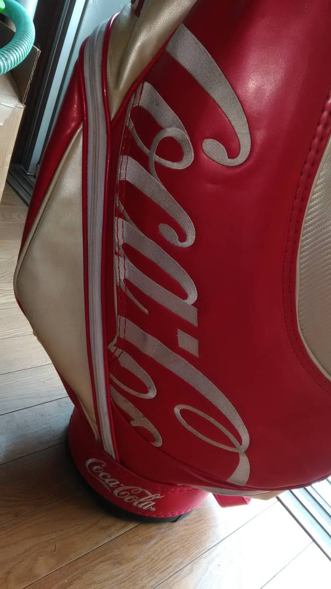 2026年最新Coca-Cola 希少品 コカ・コーラ キャディバック 中古品 現状